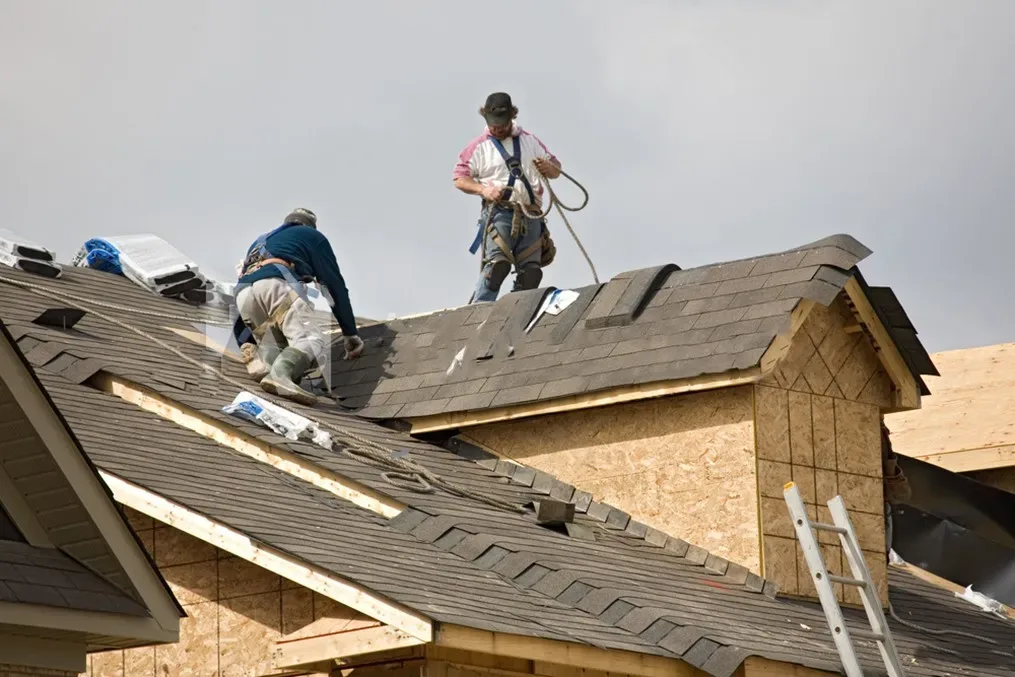 Residential roofing project image from M&S