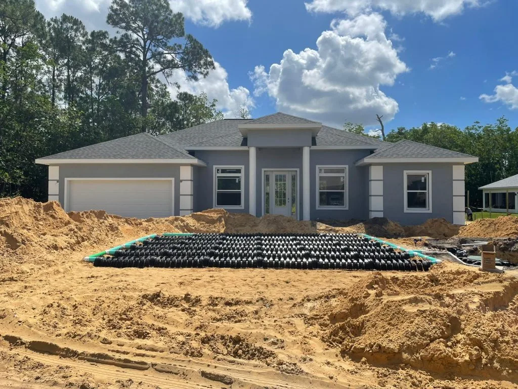 Maverick custom home under construction